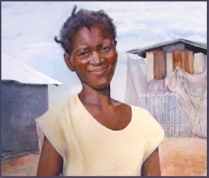 Haitian woman