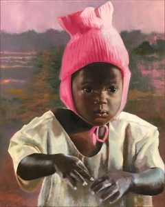 Little Ugandan girl